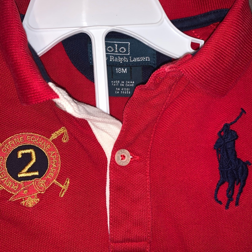Polo baby dress shirt